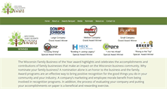 Desktop Screenshot of familybusinessaward.com